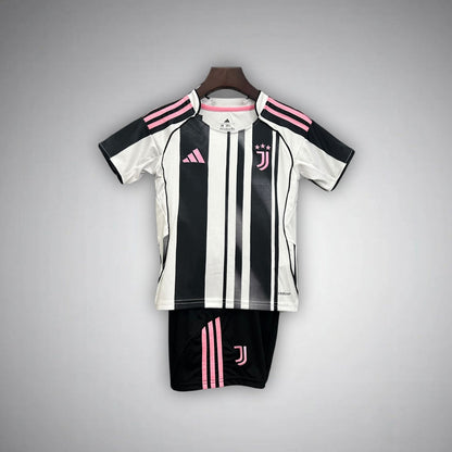 2025-26 Juventus Home Kids Football Kit