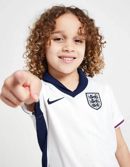 2024 25 England Home Kids Football Kit