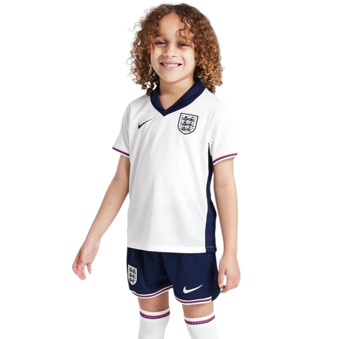 2024 25 England Home Kids Football Kit