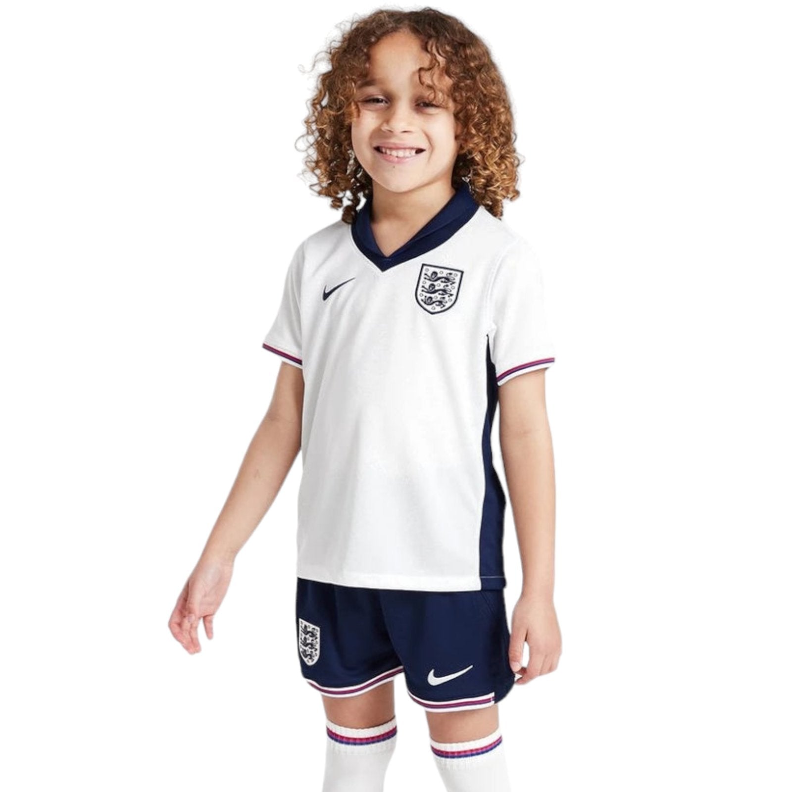2024 25 England Home Kids Football Kit