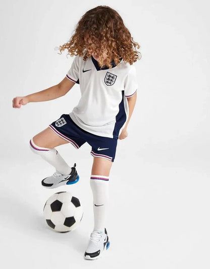 2024 25 England Home Kids Football Kit