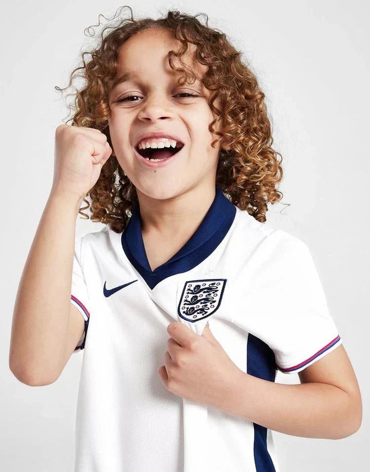 2024 25 England Home Kids Football Kit