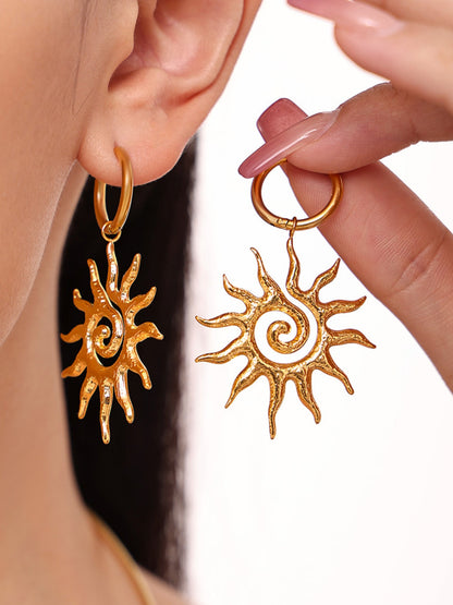 gold sun jewelry duo