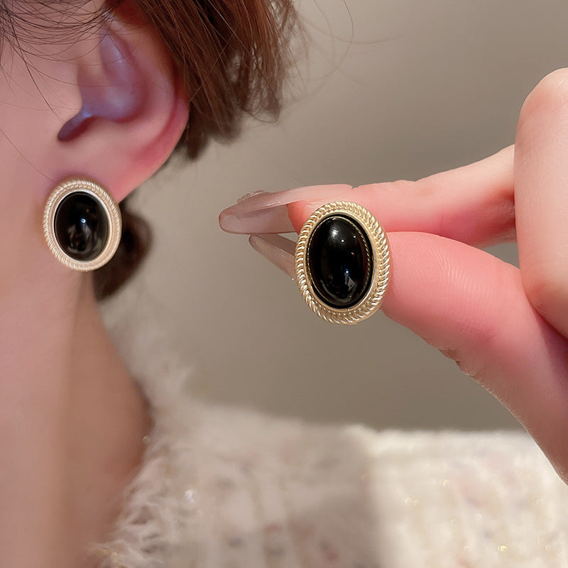 gemstone alloy studs
