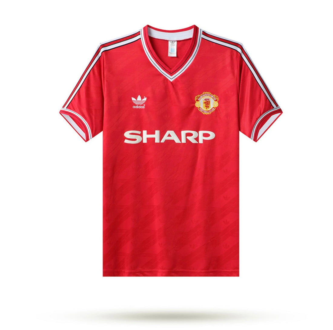 Manchester United Home Shirt 1986/87 Season