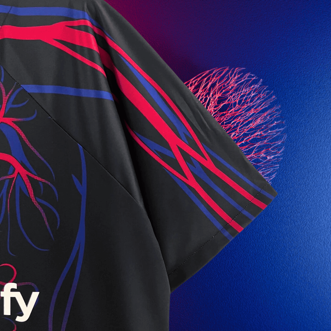 2023-24 Barcelona Patta Shirt (Heart &amp; Veins)