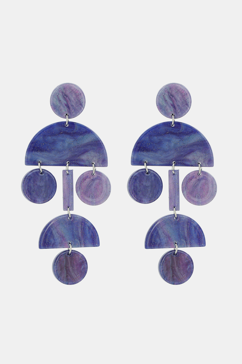 geometric acrylic dangles