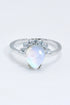 moonstone silver ring