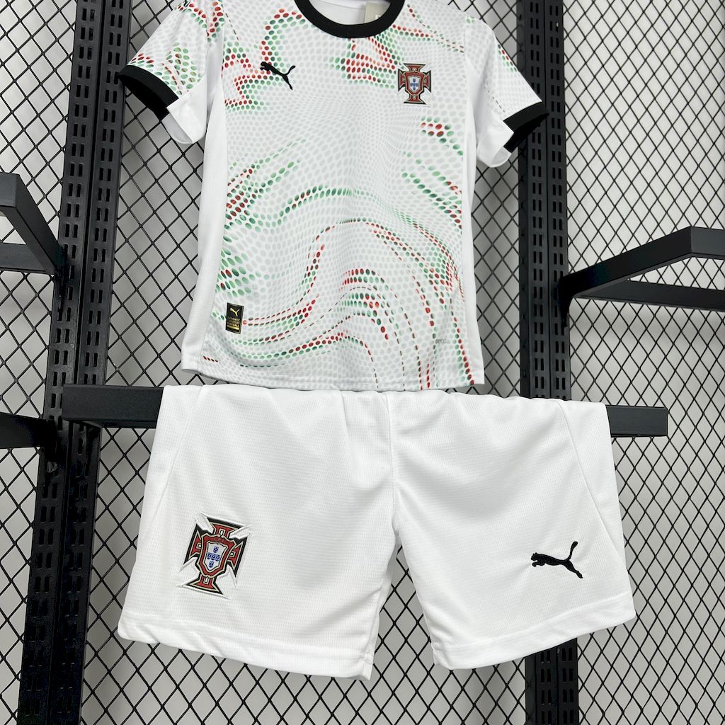 2025 26 Portugal Kids Football Kit Away