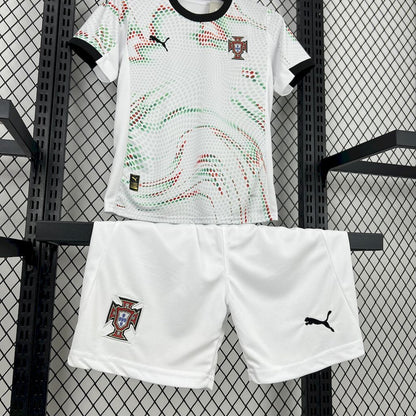 2025 26 Portugal Kids Football Kit Away