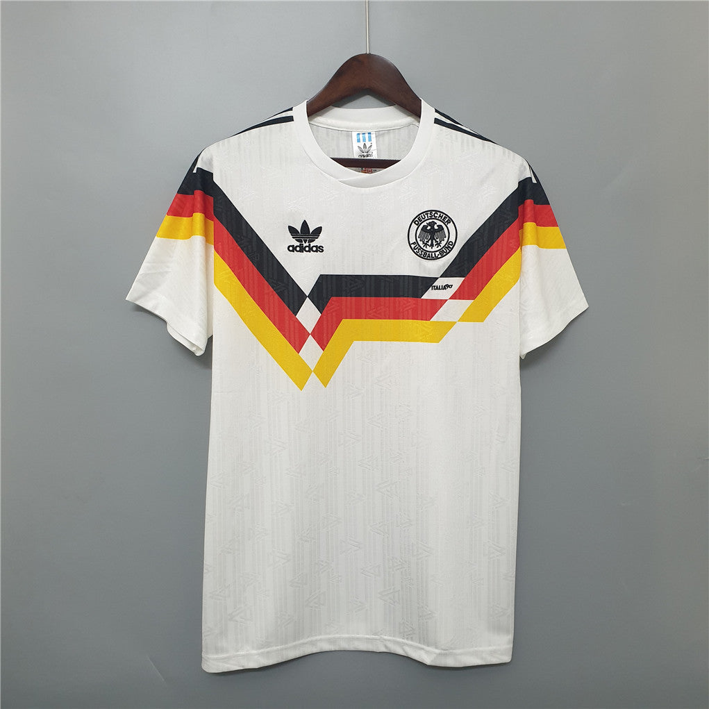 1990 Germany Retro Shirt Home World Cup - Festival Paul Kalkbrenner Dj