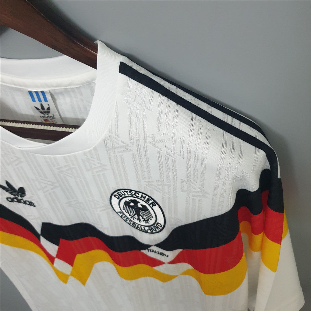 1990 Germany Retro Shirt Home World Cup - Festival Paul Kalkbrenner Dj