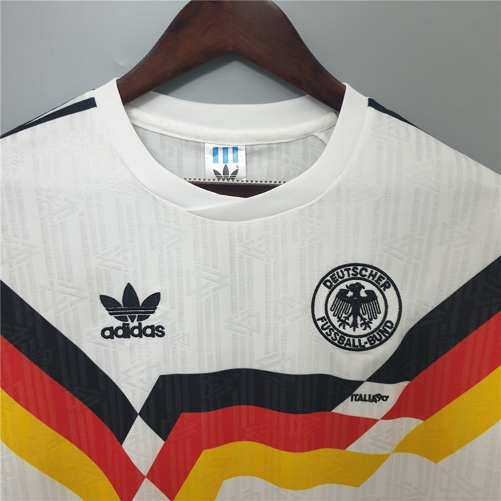 1990 Germany Retro Shirt Home World Cup - Festival Paul Kalkbrenner Dj
