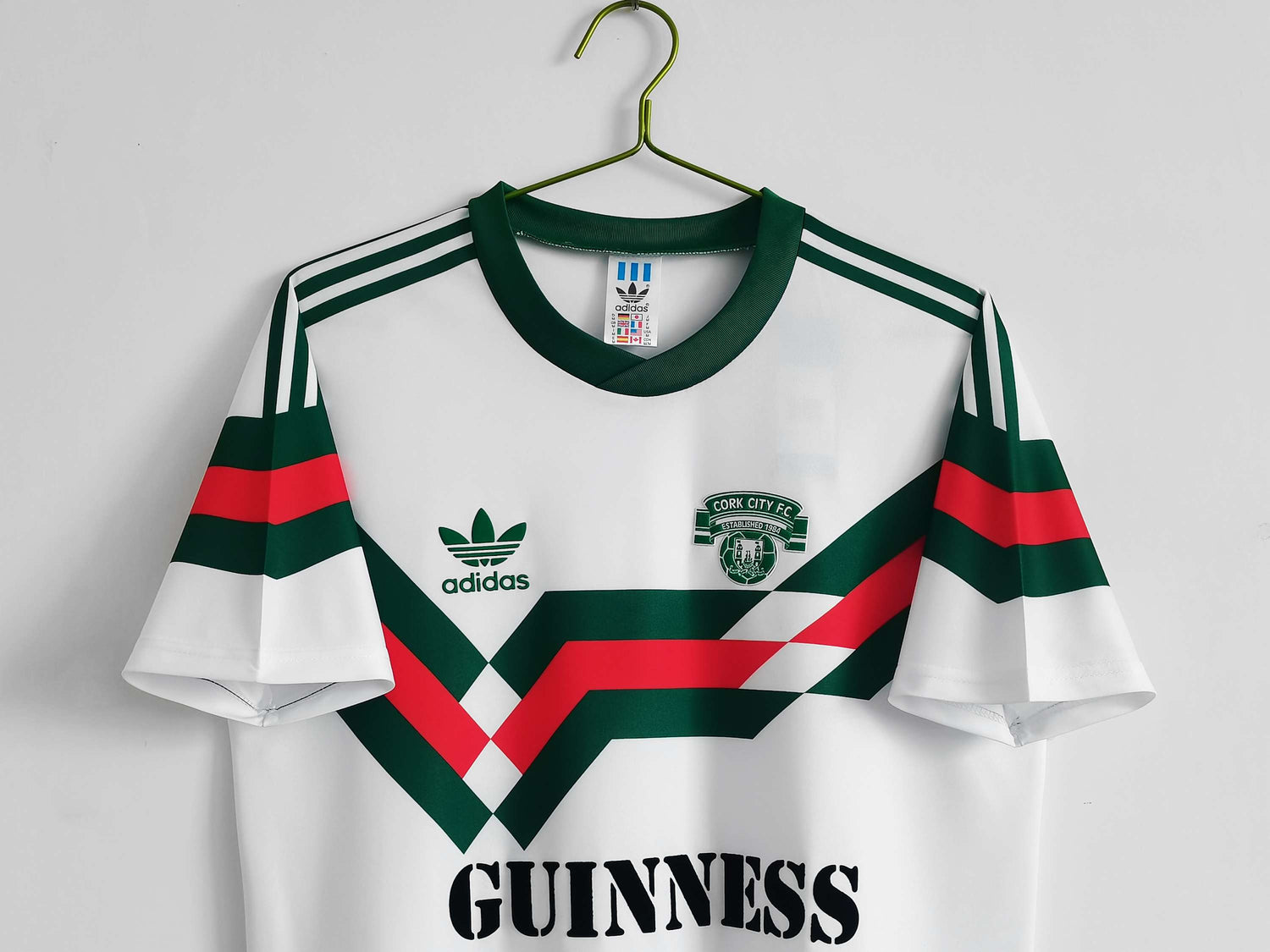 1988/1989 Cork City Retro Shirt Home Guinness Ireland