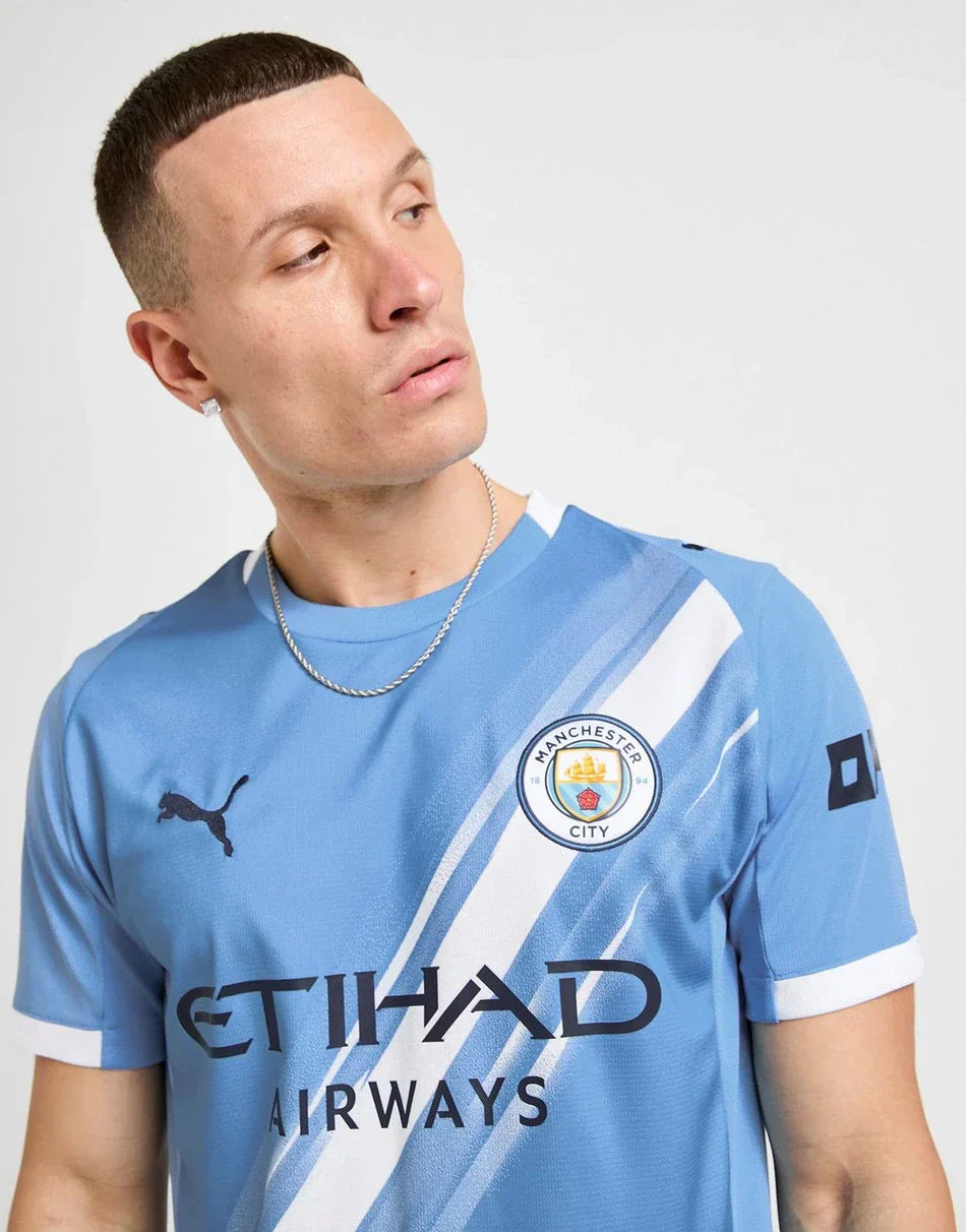 2025/26 Manchester City Shirt Home