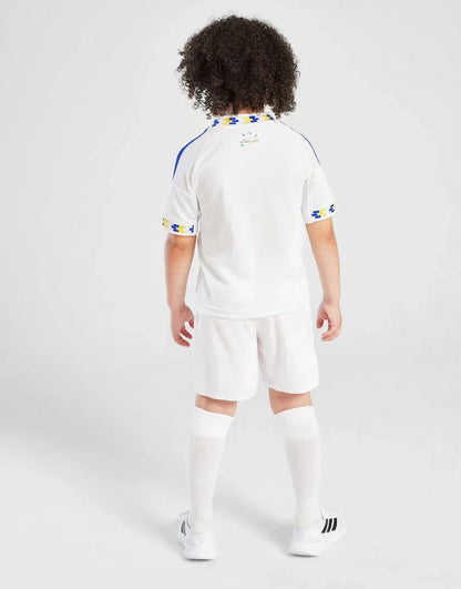 2025-26 Leeds United Home Kids Kit
