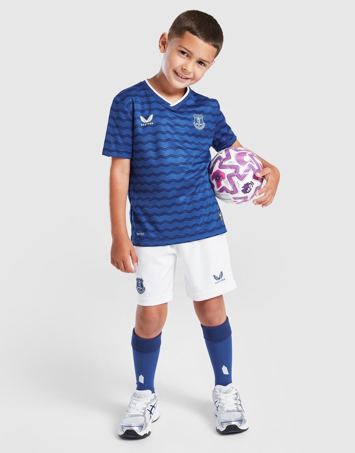 2025-26 Everton Home Kids Kit