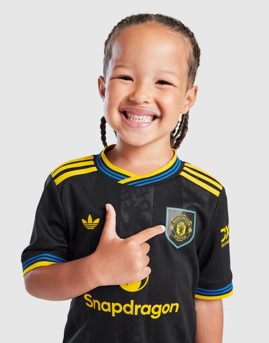 2025-26 Manchester United Third Kids Kit