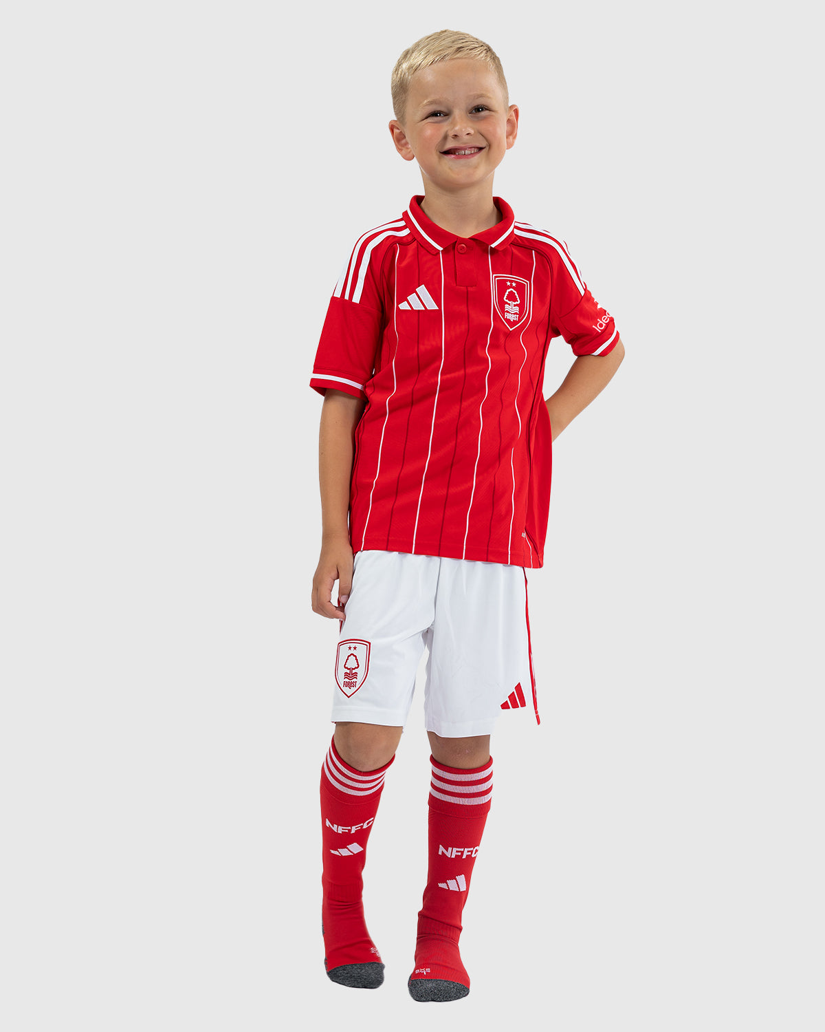 2025-26 Nottingham Forest Home Kids Kit