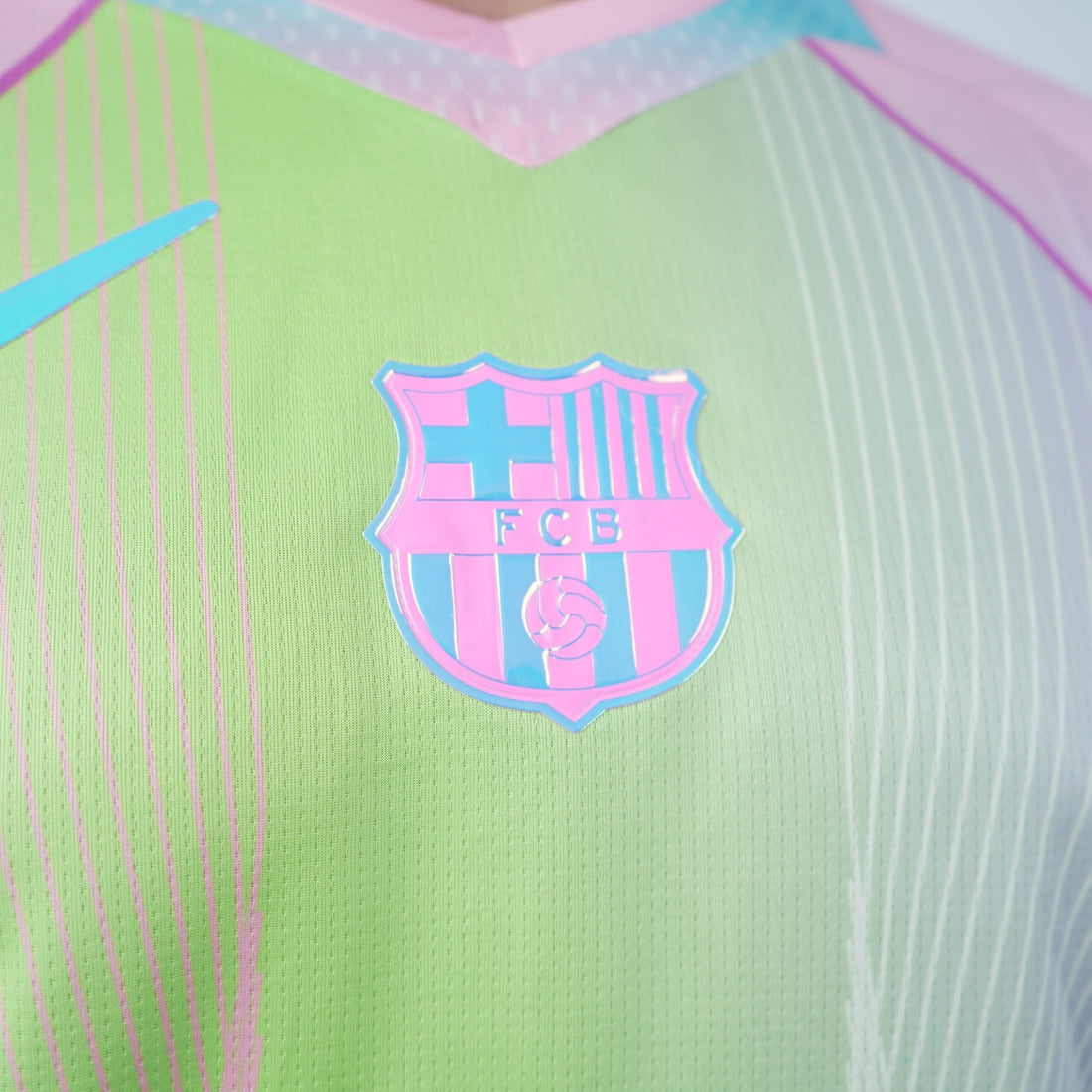 2025/26 FC Barcelona Green Dream Shirt - Player Edition