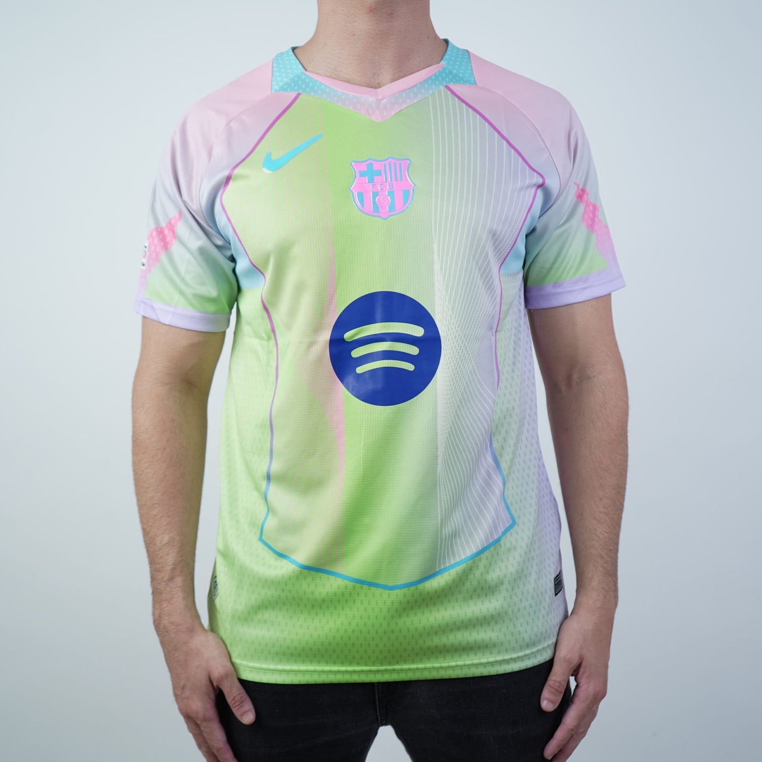 2025/26 FC Barcelona Green Dream Shirt - Player Edition