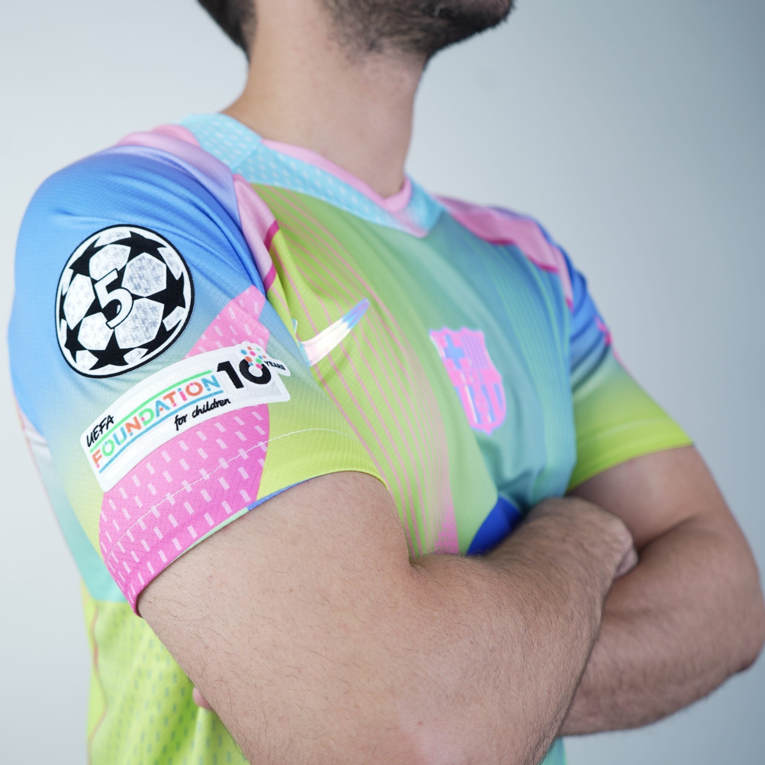 2025/26 FC Barcelona Vortex Shirt - Player Edition