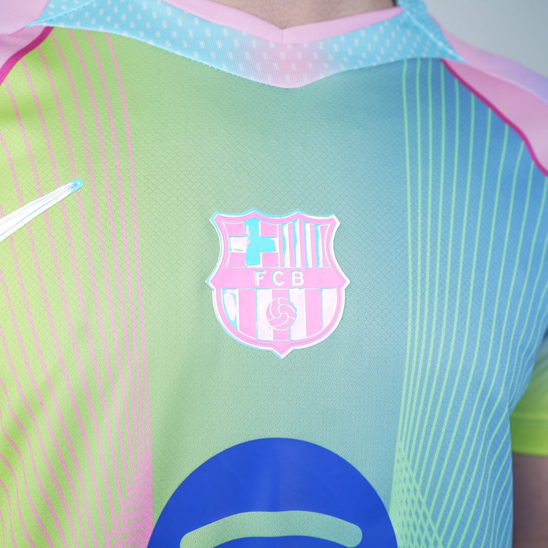 2025/26 FC Barcelona Vortex Shirt - Player Edition