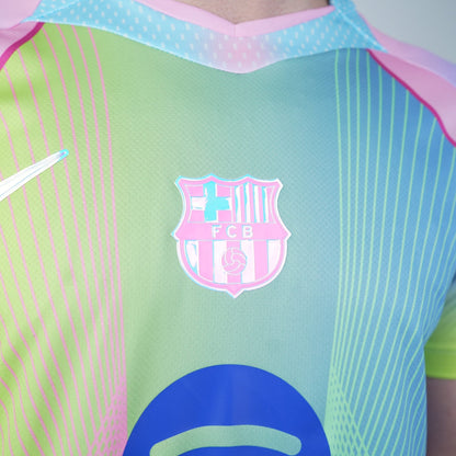 2025/26 FC Barcelona Vortex Shirt - Player Edition