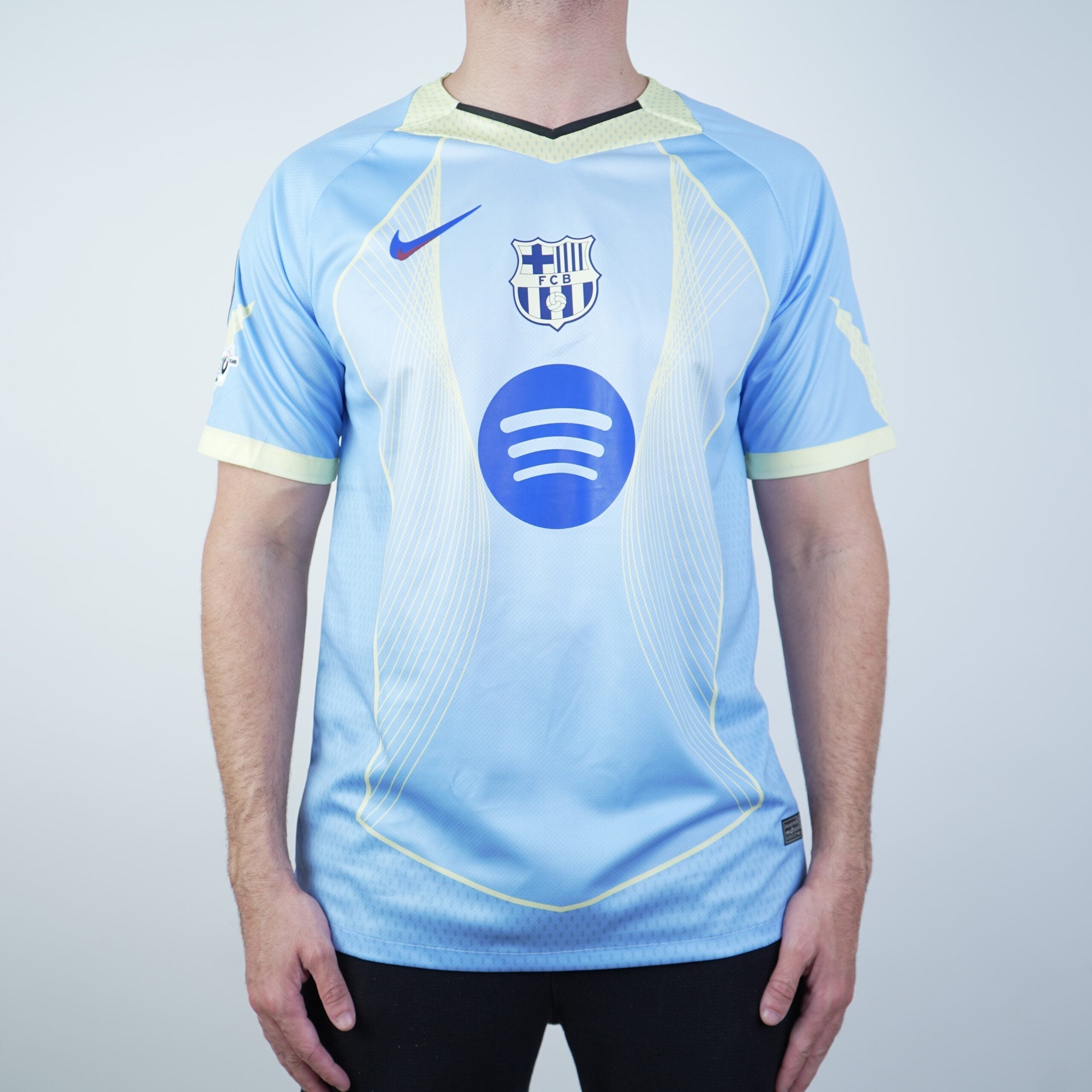 2025/26 FC Barcelona Calm Sea Shirt - Player Edition