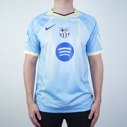 2025/26 FC Barcelona Calm Sea Shirt - Player Edition