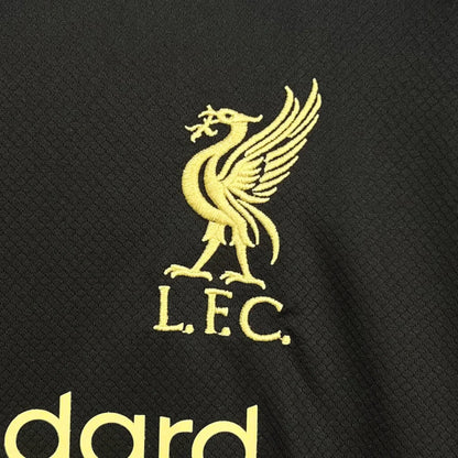2025/26 Liverpool Black Gold Shirt - Special Edition