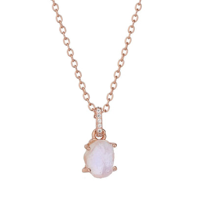 moonstone silver pendant