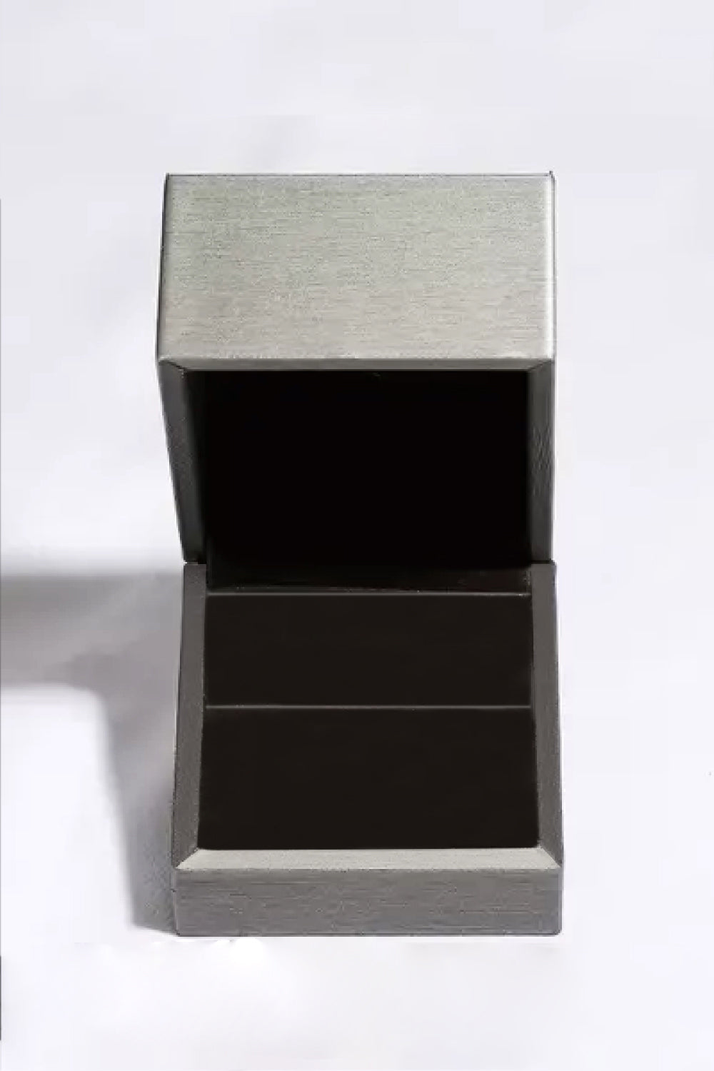 square moonstone silver ring