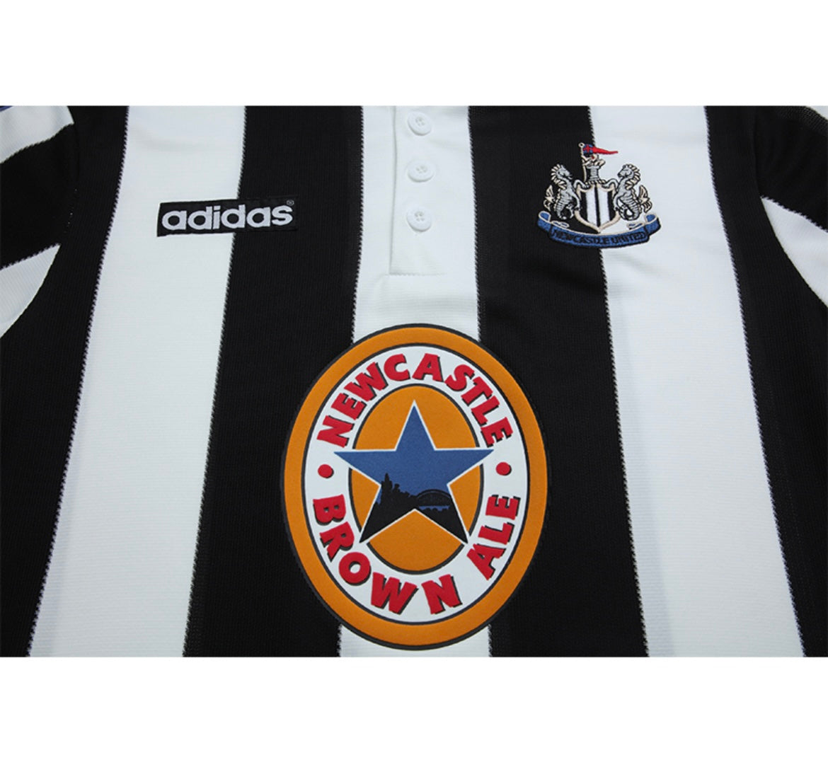 Newcastle Home Shirt 1995/96 Edition