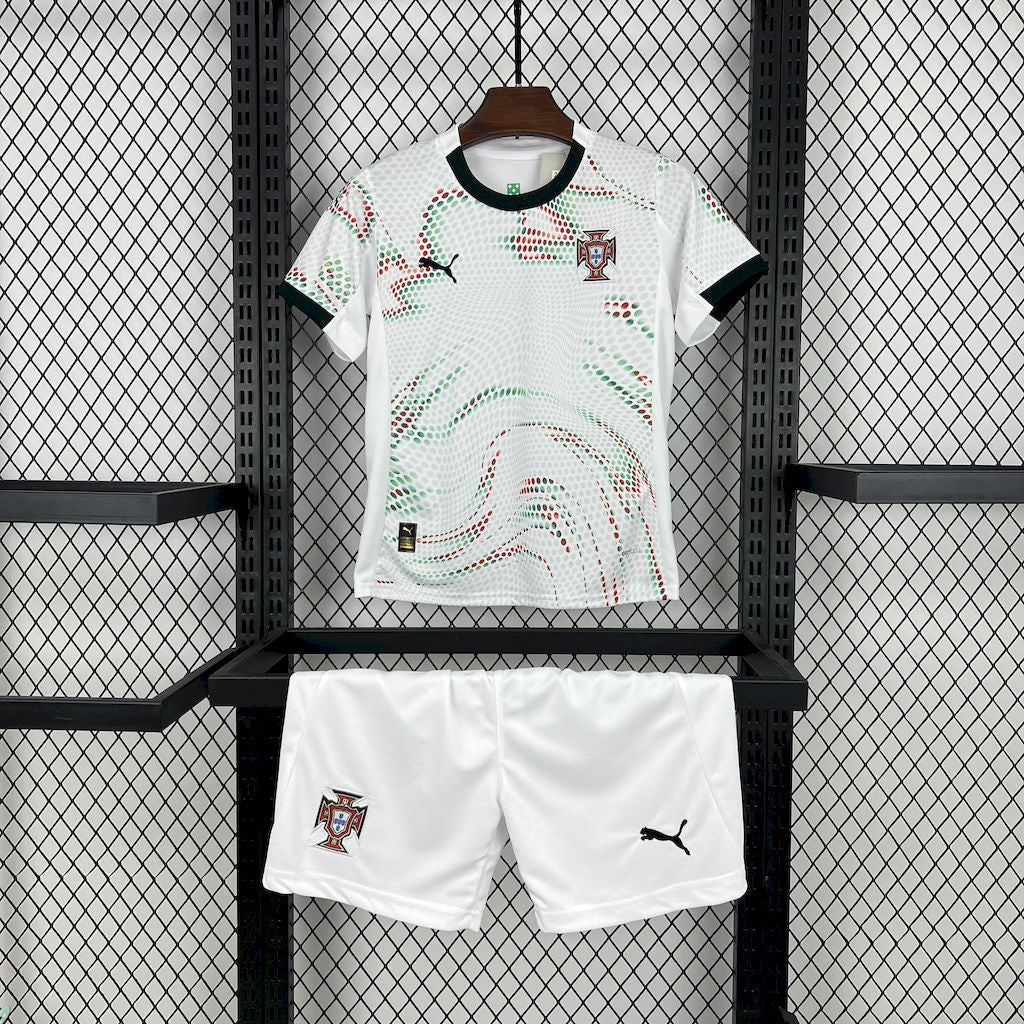 2025 26 Portugal Kids Football Kit Away