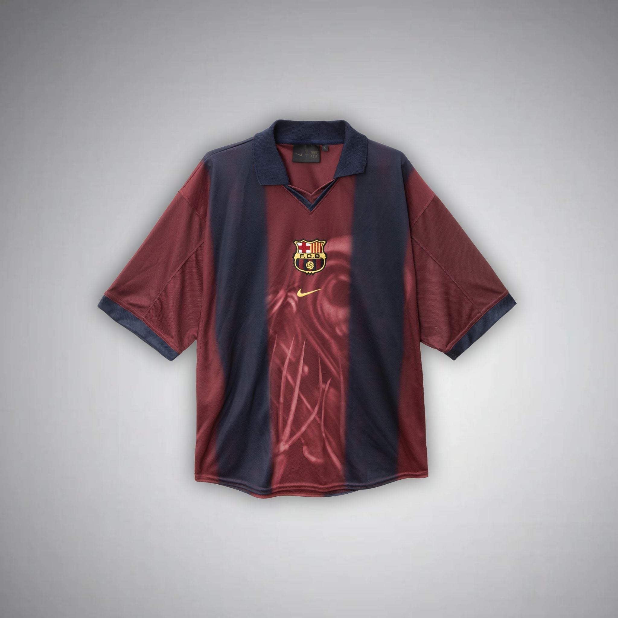 2001/02 FC Barcelona x Travis Scott Retro Home Shirt - Limited Edition