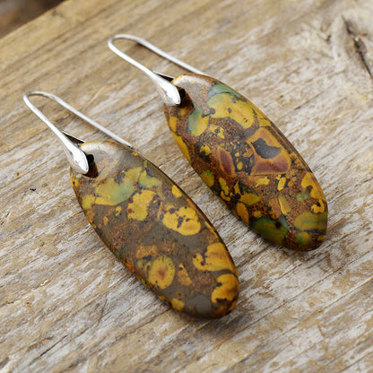 gemstone copper dangles