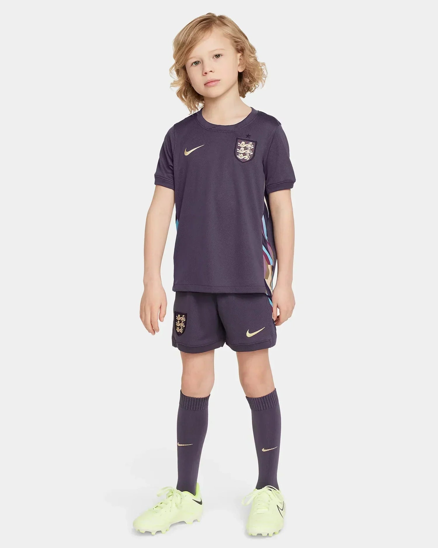 2024 25 England Away Kids Football Kit