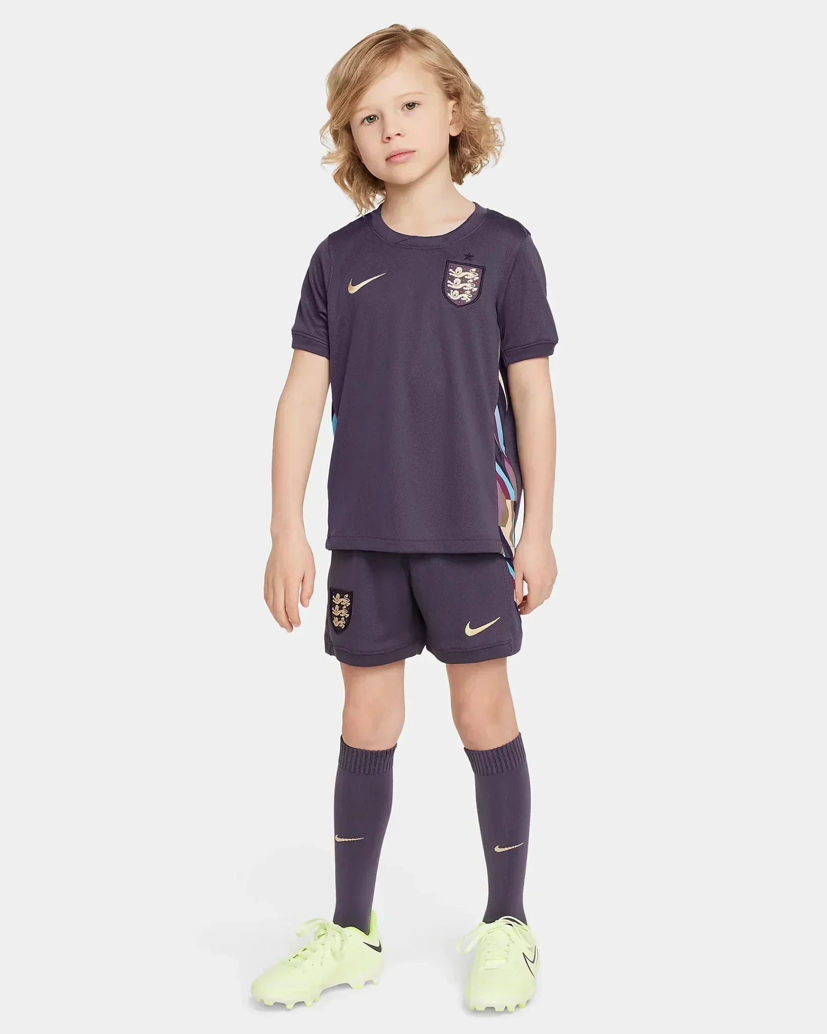 2024 25 England Away Kids Football Kit