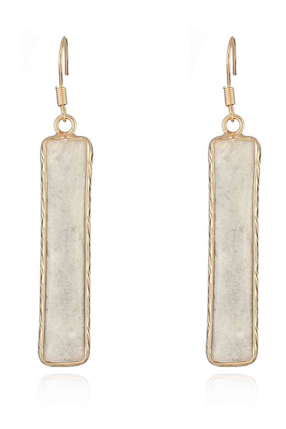 gemstone drop dangles