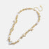 gold beaded rhinestone chain
