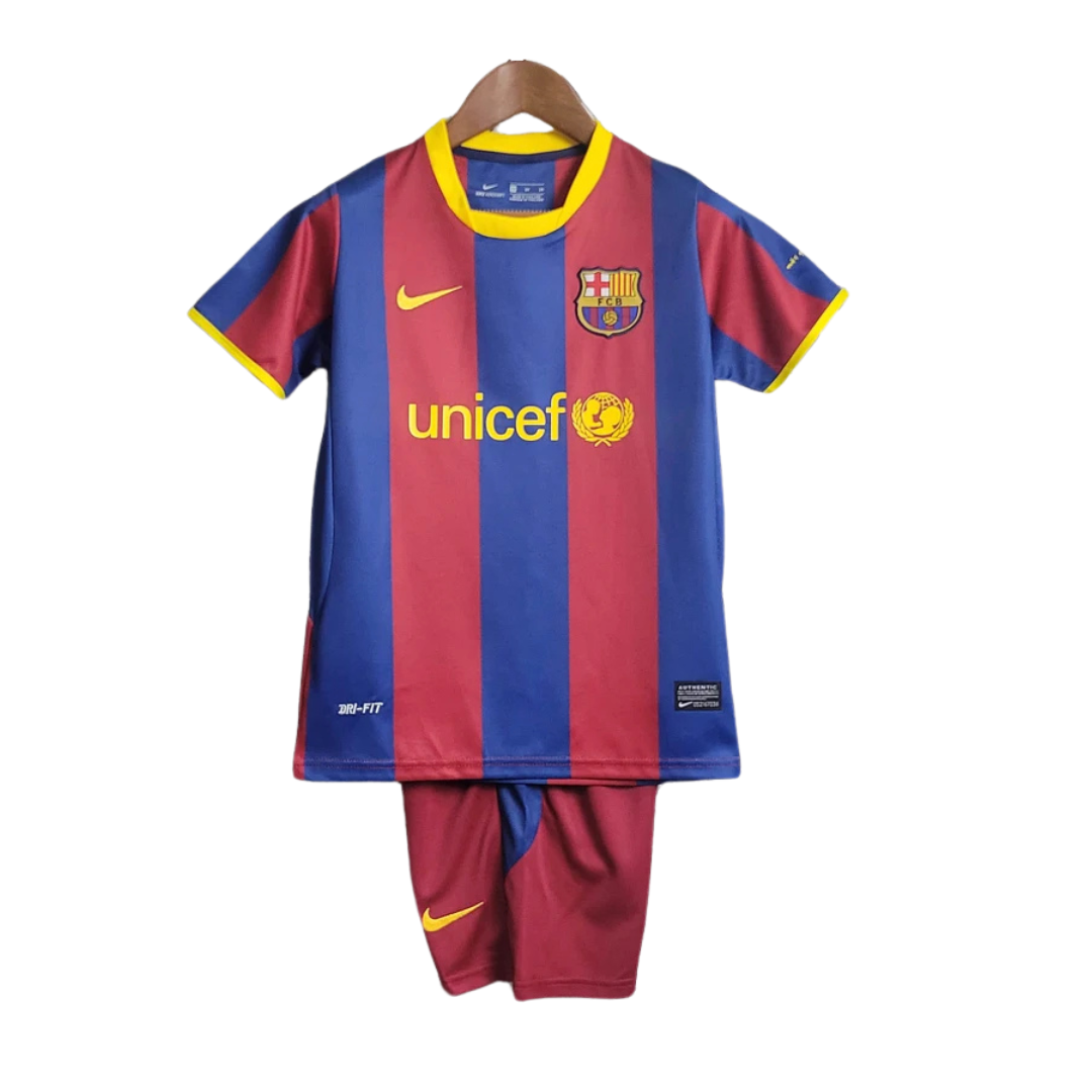FC Barcelona 2010-2011 - Kids Football Kit
