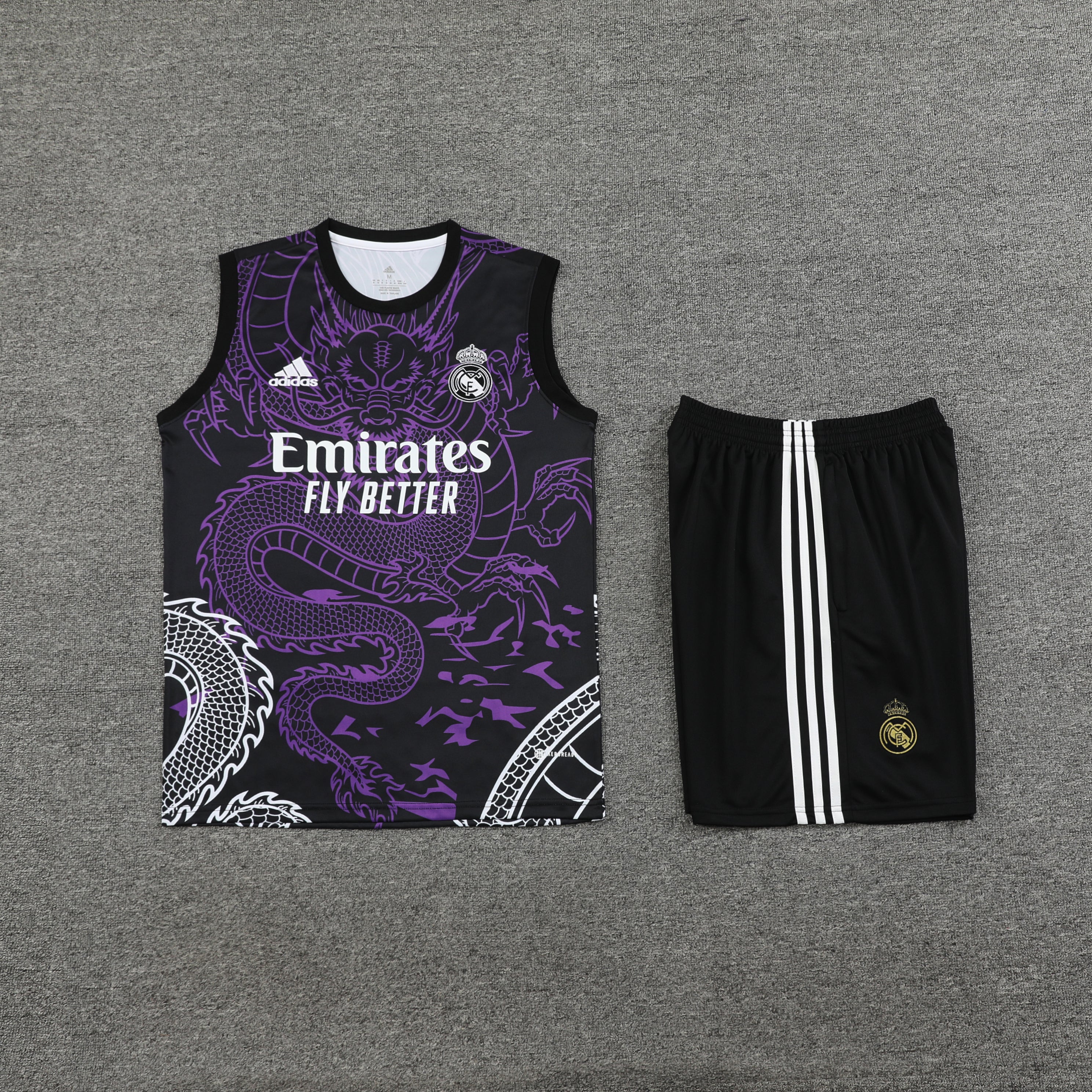 Purple Real Madrid Dragon Training Set 2024-25