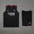 PSG Training Set 2024-25 - Sleeveless Black and Red