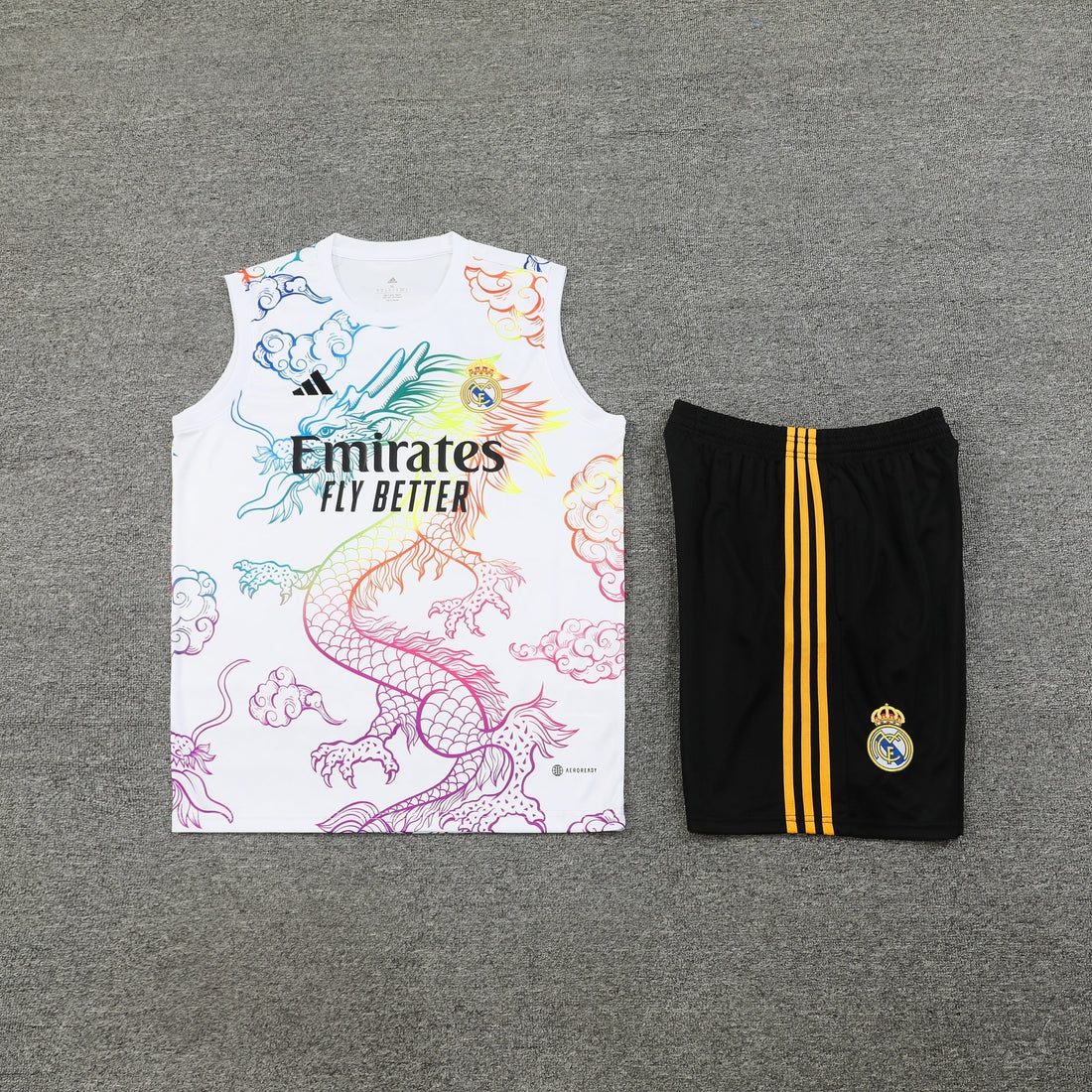 Real Madrid White Dragon Training Set 2024-25