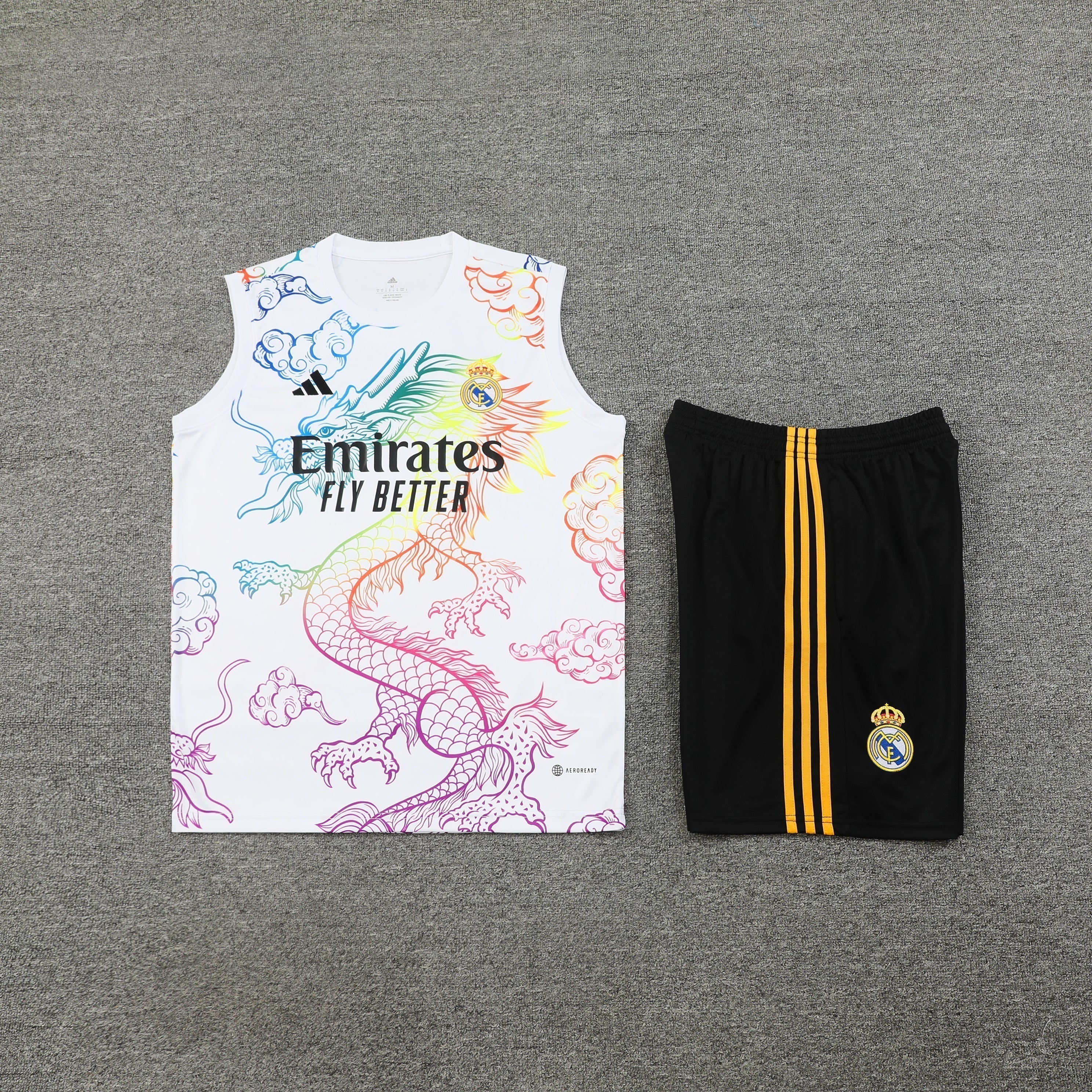 Real Madrid White Dragon Training Set 2024-25