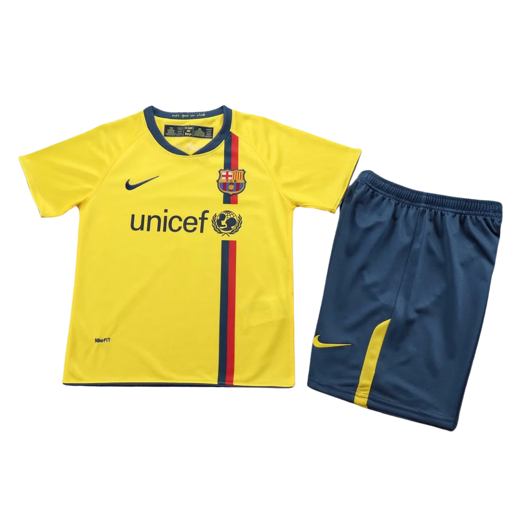 FC Barcelona Away 2008-2009 - Kids Football Kit