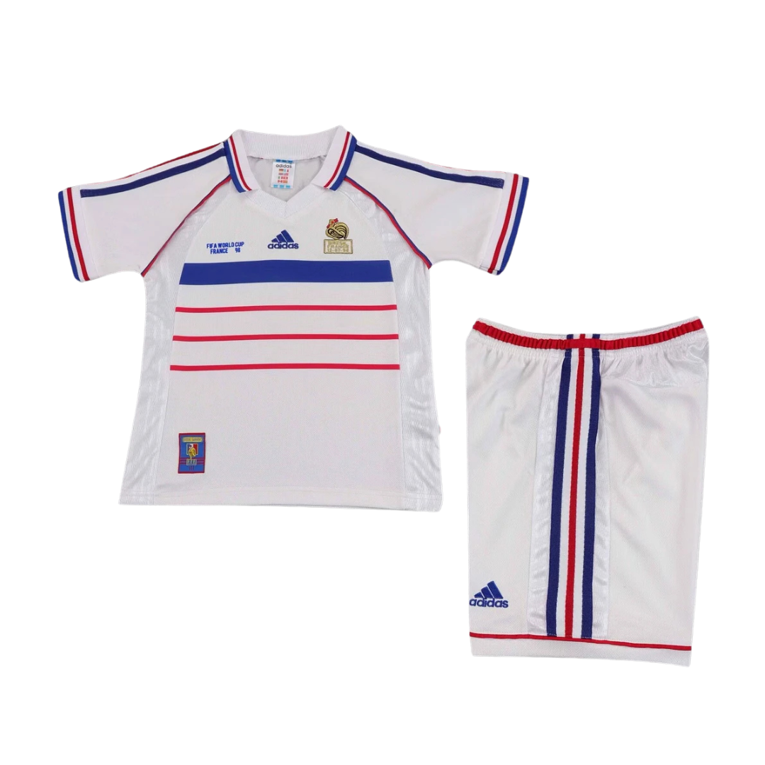 France Away 1998 - World Cup - Kids Football Kit