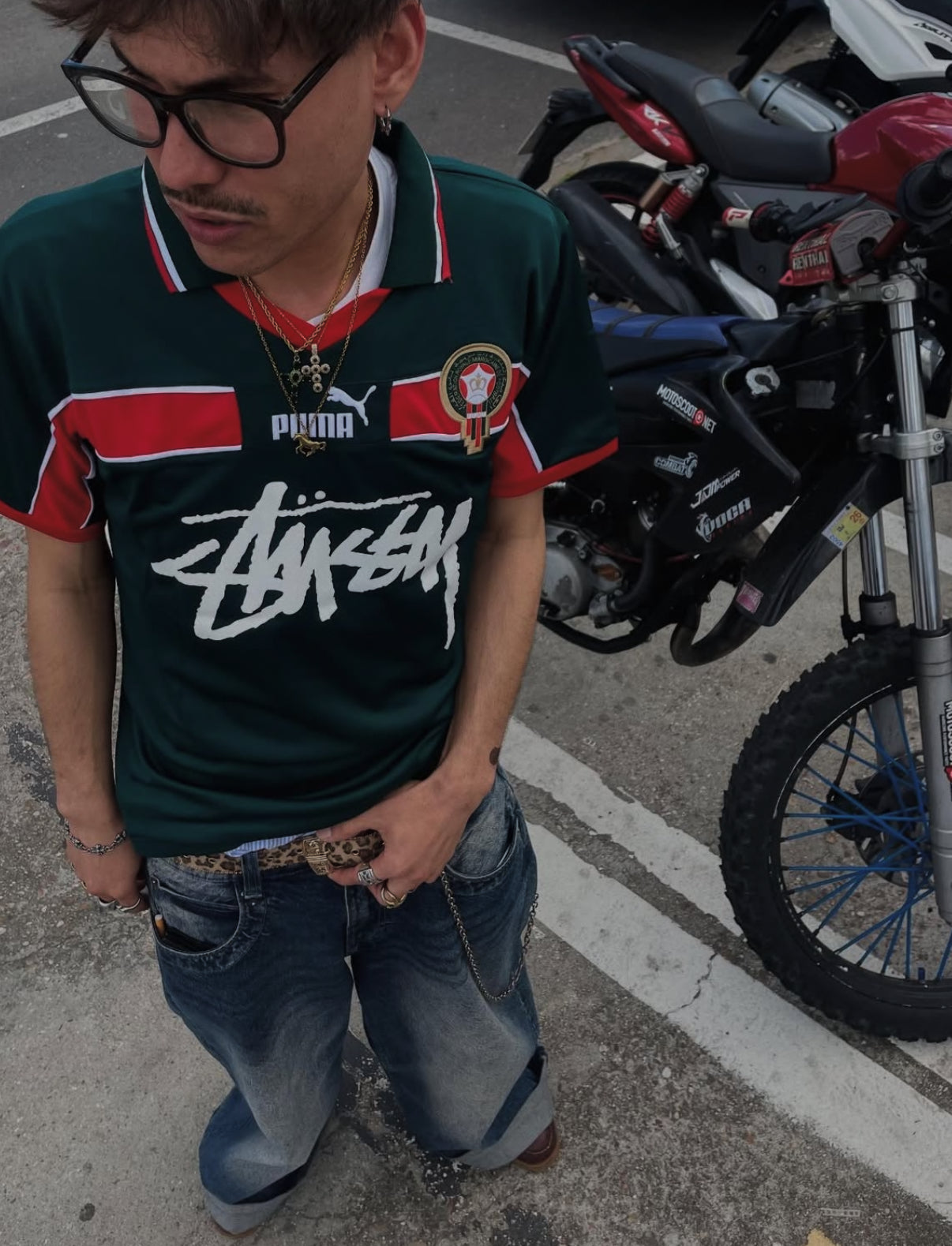 1998 Morocco Stussy Special Edition Shirt