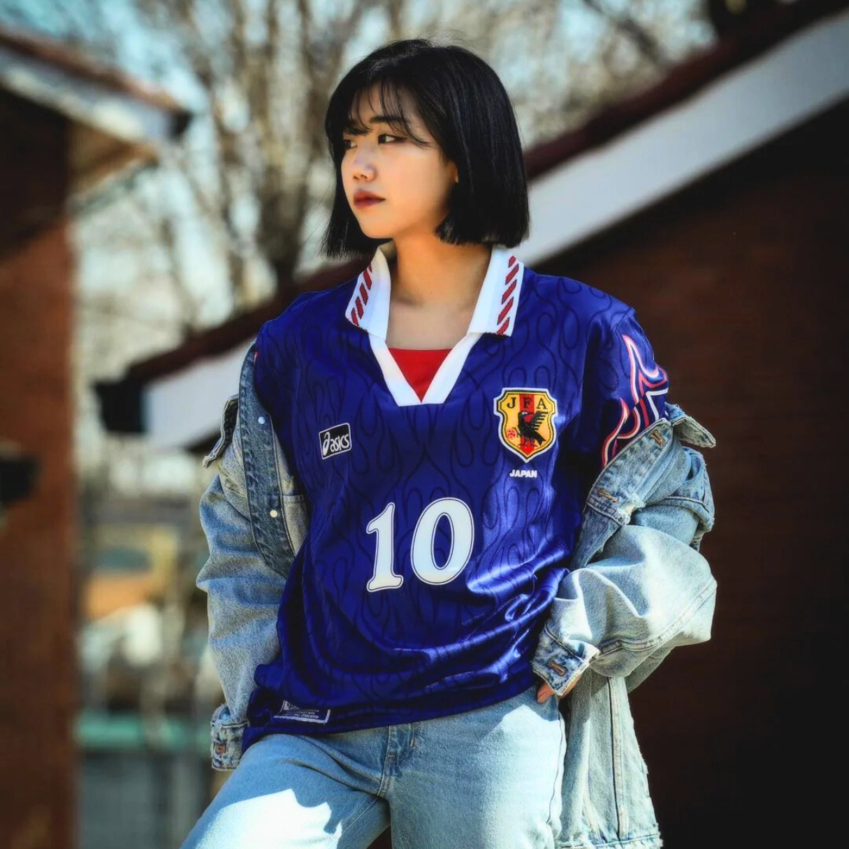 Japan Retro Shirt 1998 World Cup Blue Home
